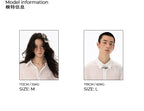 All-Over Print Lightweight Semi-Sheer Crinkled White Shirt
