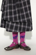Multi-Color Geometric Animal Socks – Casual, Comfortable & Fun Crew Socks