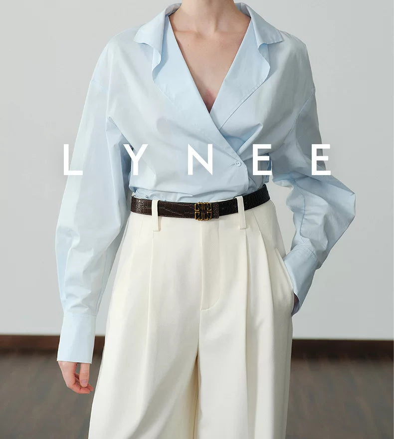 Wide-Leg Tailored Pants