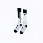 “FVVO.COM” Jacquard Knee-High Socks