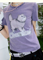 Kitten Stroll Graphic T-Shirt
