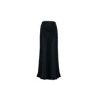 Elegant Satin Fishtail Skirt