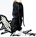 FVVO Red Selvedge Embroidered Raw Denim Jeans
