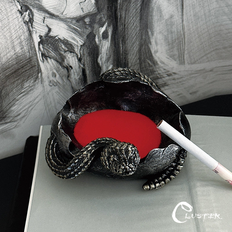 Rattlesnake Ashtray