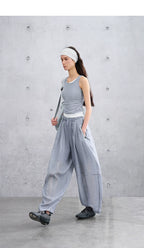Women’s Summer Loose Casual Curved Leg Pants
