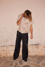 Dirty Stripe Polo Tee