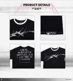FVVO Slogan Graphic Ringer Tee