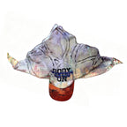 Glitch Style All-Over Puff Texture Bandana Cap