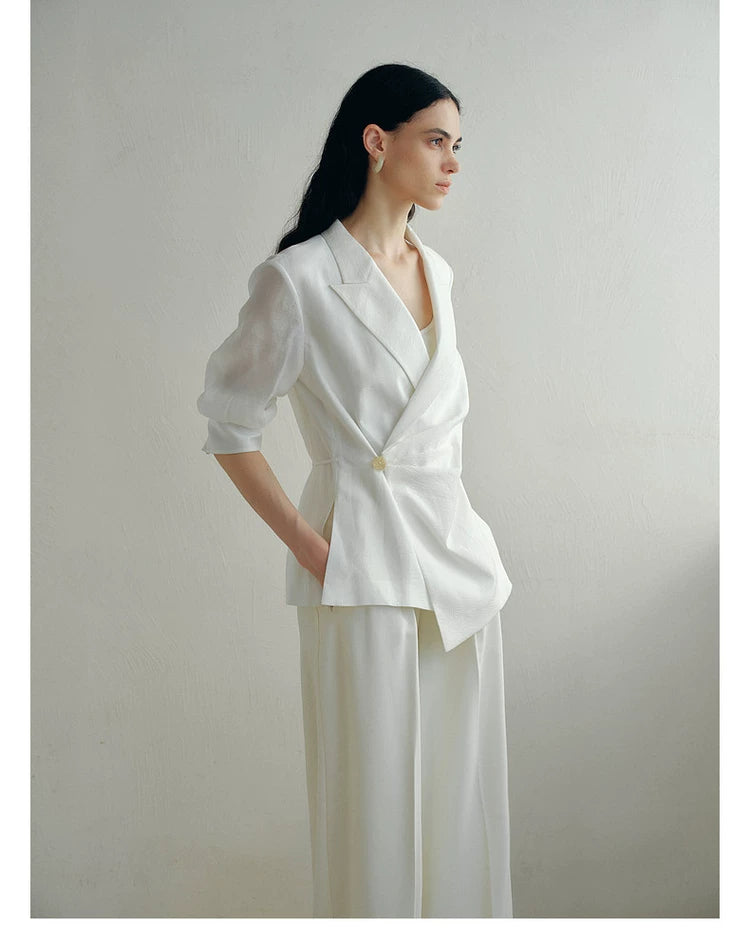 Summer 3/4 Sleeve Blazer