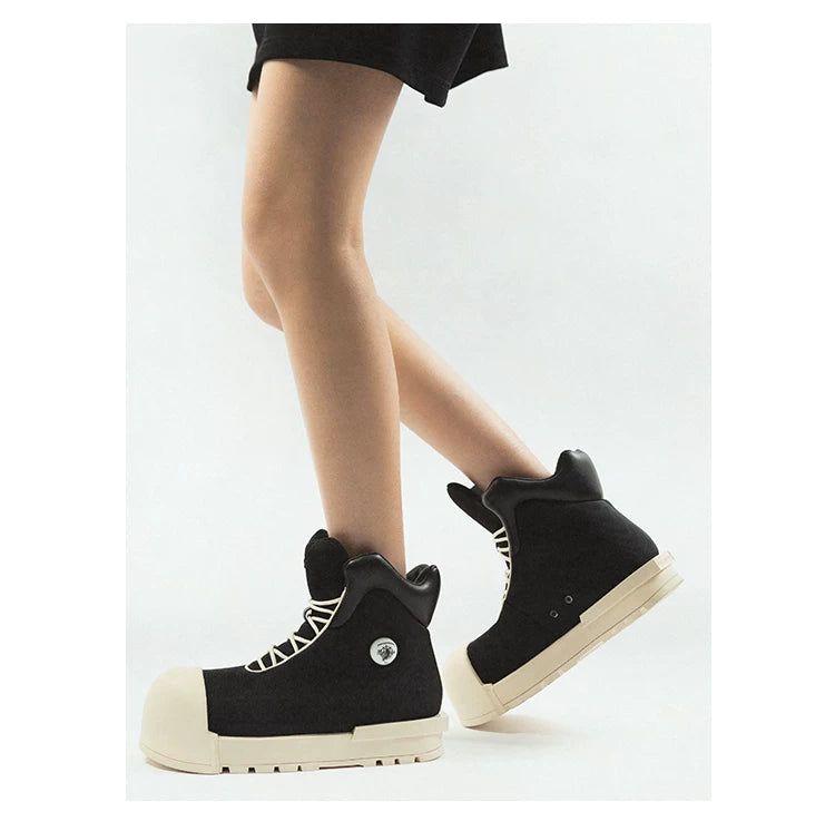FVVO & ROCKSTA Thick Sole High-Top Boots – Worn by CORTIS