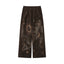 Retro Sun Print Loose Fit Casual Pants – Breathable Spring/Summer Trousers