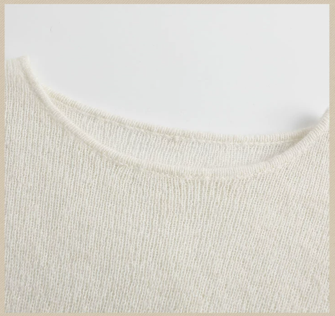 Asymmetrical Knit Top